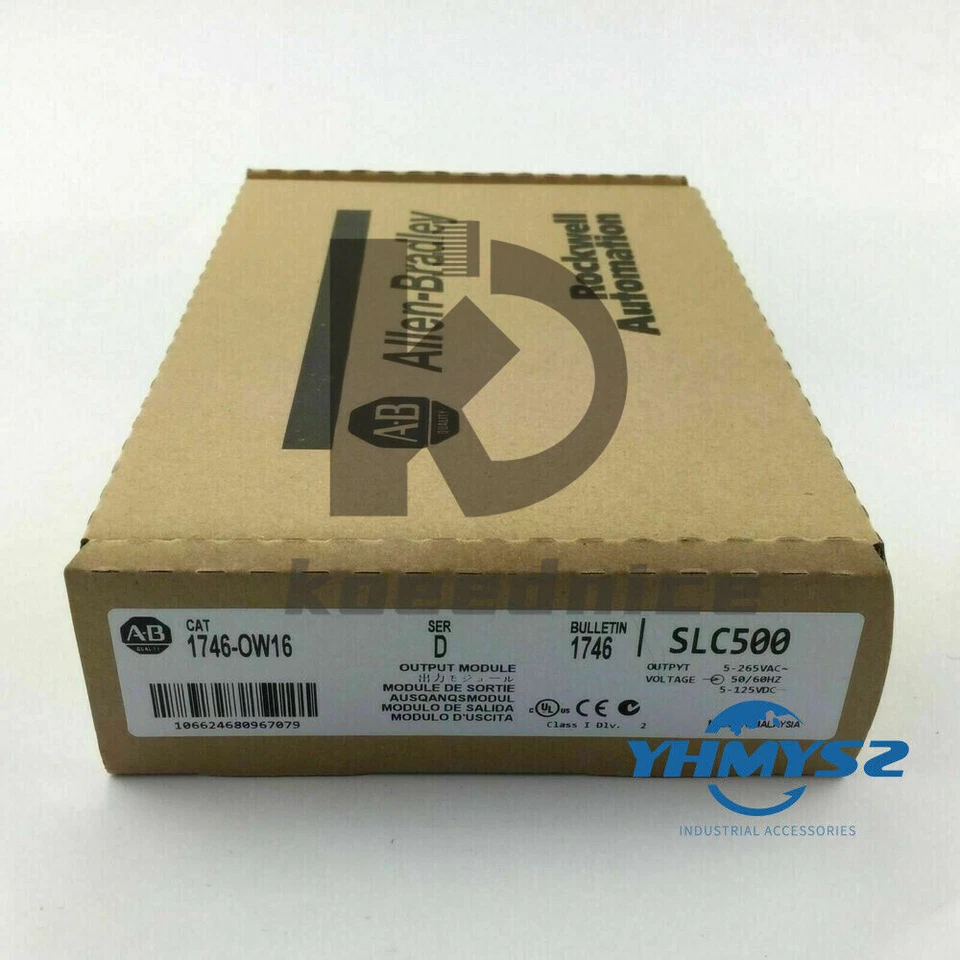 1PCS New AB 1746-OW16 SLC 500 SerD PLC Output Module 1746OW16 - Image 1 of 1
