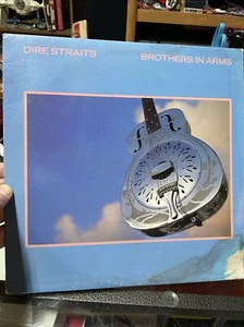 DIRE STRAITS Brothers In Arms USED 1985 LP Knopfler Rock Vinyl Record Bad Spot - Picture 1 of 12