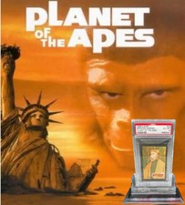 1968 A&BC Planet of the Apes SPEAKING AGAINST TAYLOR! #33 EX-MINT 6 - garno PSA 