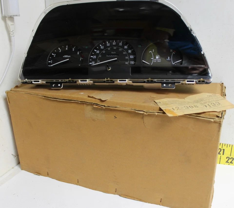 New OEM GM Instrument Cluster 8-94378294-3 1990-93 Chevrolet Geo Storm (SVM129) - Image 1 of 4