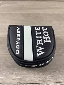 Odyssey Blanco HOT VERSA Mazo Putter Cabeza Cubierta Cierre Magnético TOTALMENTE NUEVO - Imagen 1 de 8