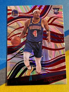 2021-22 Revolution Basketball MOSES MOODY #104 Warriors Rookie Asia Red - Picture 1 of 2