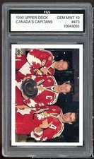 Eric Lindros Rookie Card 1990-91 Upper Deck #473 FGS 10 GEM MT