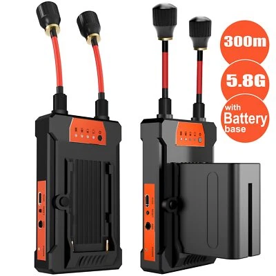 300m Wireless HDMI Extender Video Transmitter Receiver for Camera Live Streaming - Image 1 of 4