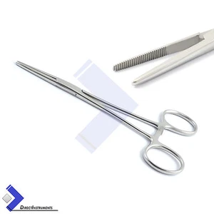 Pinza di bloccaggio chirurgica dritta Kelly pinza arteria emostatica dentata - Foto 1 di 1