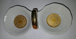 Piatto sale e pepe in ceramica Shabbat - Foto 1 di 4