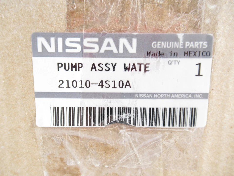 正品 原始设备制造商 日产 英菲尼迪 21010-4S10A 水泵总成 3.3L V6 — 第 1/4 张图片