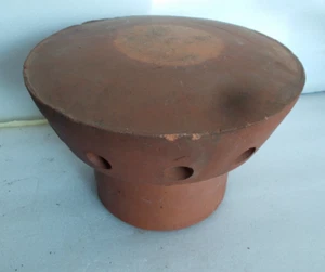 Clay Flue Chimney Ventilator Vent Reclaimed Clay 12 (FREE UK POSTAGE) - Picture 1 of 7