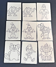 2023 Card.Fun Disney 100 Sketch 1 OF 1 Mike Bob Goofy Boo Peter Pan Pumbaa Lot 9