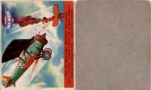 R137 Goudey, Sky Birds, 1941, #19 Swedish Bristol Bulldog