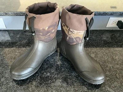 HISEA Ankle Rain Boots Waterproof Unisex Garden Muck (Men’s 8, Women’s 9) - Image 1 of 4