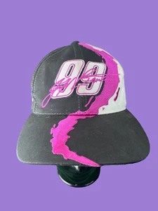 Vintage 90s Jeff Burton #99 Race Splash NASCAR Adjustable Snapback Hat Cap - Picture 1 of 7