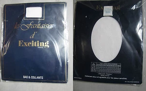 Medias Vintage Fantasía Fábrica De Francia T2 - Imagen 1 de 1