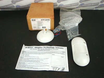 HUBBELL - ATP120HB - PIR MOTION 开关传感器,H-MOSS 墙壁安装(全新带盒) — 第 1/4 张图片
