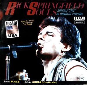 Rick Springfield - Souls 7in (VG/VG) . - Picture 1 of 1