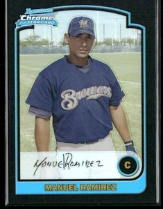 Manuel Ramirez 2003 Bowman Chrome Refractor #286 Milwaukee Brewers