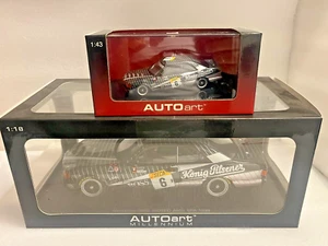 AUTOart MILLENNIUM Mercedes 500 SEC (C126) AMG 24h Race #6 SPA 1989 1:18 & 1/43 - Picture 1 of 17