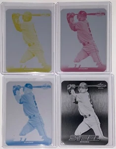 2023 Leaf Trinity Ichiro Steel Printing Plate 1/1 Set Lot - Picture 1 of 1