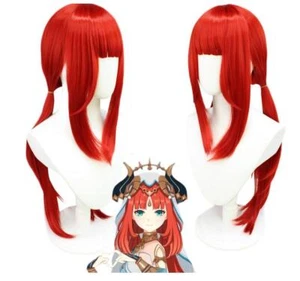 Genshin Impact NILOU Game Manga Cosplay Perücke Wig L.80cm   - Picture 1 of 8