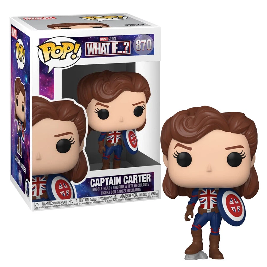 What If...? Captain Carter Pop! Vinyl Figure #870 Foto 1 de 1