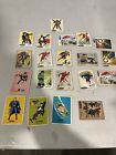 Lot Of 20 Dc Super Heroes Sunbeam Taystee Stickers/cards Superman Flash