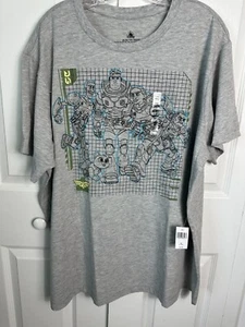 New Disney Pixar Buzz Lightyear Cast Movies Squad Men’s T-Shirt Size XXL - Picture 1 of 3