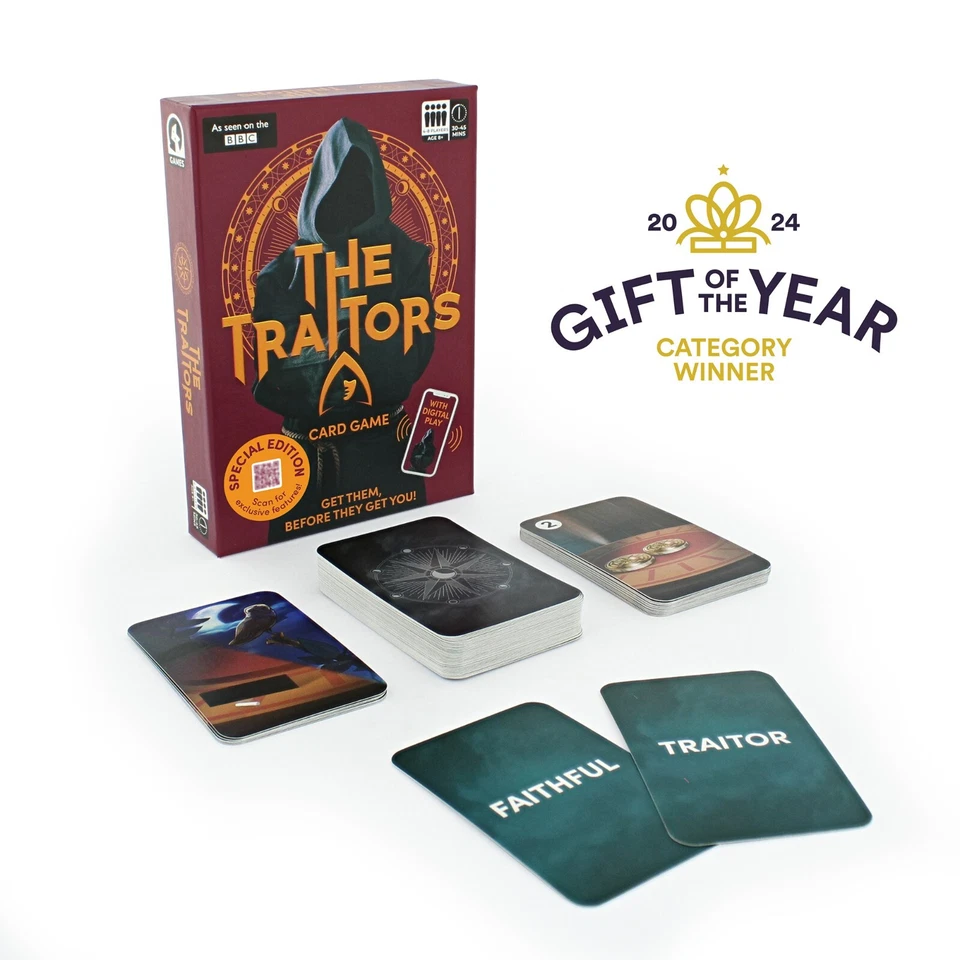 The Traitors Special Edition Card Game - Get them, before they get you! - Image 1 of 4