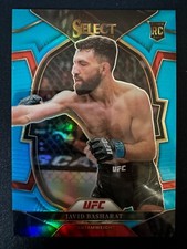 2023 Panini Select UFC Javid Basharat RC Concourse Light Blue Prizm 166/249