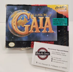 Illusion of Gaia (Super Nintendo Entertainment System, 1994) - Picture 1 of 12