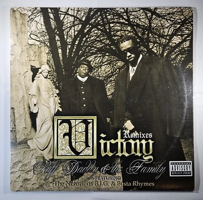 Puff Daddy & The Family - Victory (Remixes) [1998 Used Vinyl Record 12" Single] - Image 1 of 4
