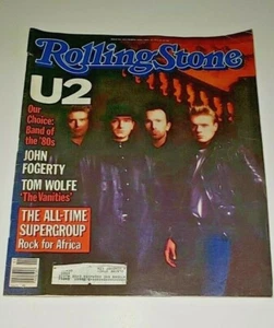 Rolling Stone #443 March 14, 1985 U2, John Fogerty, USA for Africa, Tom Petty - Picture 1 of 12