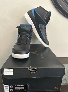 Nike Air Jordan 2 Retro Radio Raheem 834274-014 Size 12 Black Offwhite XI I IV - Picture 1 of 9