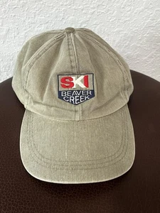 Cappello berretto baseball vintage Ski Beaver Creek cinturino regolabile made in Hong Kong - Foto 1 di 14
