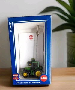 SIKU 7401 - DIECAST JOHN DEERE MEMO / CARD HOLDER WITH MEMO PAD. Vintage model. - Picture 1 of 5