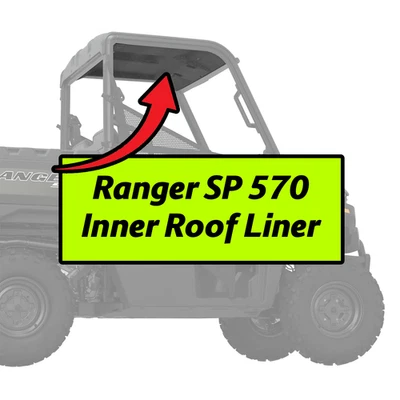 2022-2026 OEM Polaris Ranger SP 570 Inner Roof Liner -  2885093 - Image 1 of 4