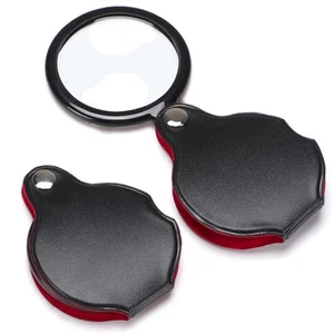 10X Small Magnifying Glass, 2 PCS Mini Pocket Magnifier Folding Magnify Glass... - Picture 1 of 7