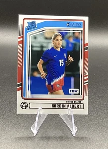 2024-25 Panini Donruss KORBIN ALBERT Rated Rookie RC United States #187 - Foto 1 di 2