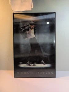 Michael Jackson Lenticular Dance Print – 17x11 Framed Holographic Art - Picture 1 of 4