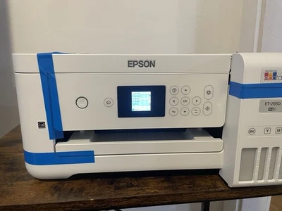 Epson EcoTank ET-2850 Wireless Color All-In-One Inkjet Printer. Great Gift! - Image 1 of 4