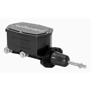 Wilwood Master Cylinder Compact Tandem - 1in Bore - w/Pushrod | (Black) - Picture 1 of 5