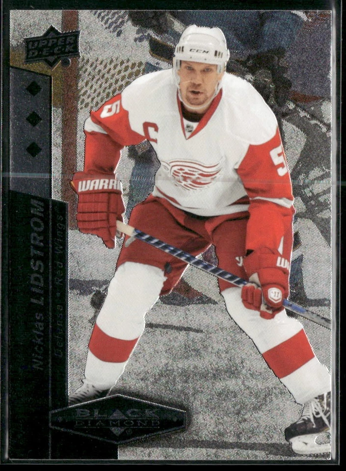 2010-11 Upper Deck Black Diamond Nicklas Lidstrom #132 Detroit Red Wings - Image 1 of 2