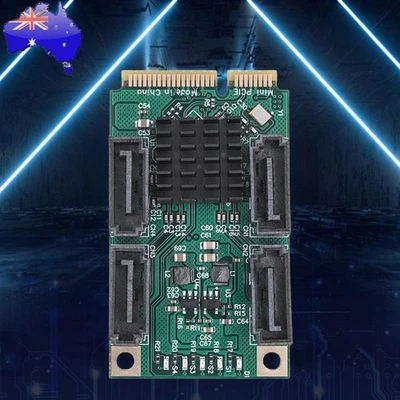 Mini PCI-E To SATA3.0 Adapter B+M Key Expansion Card 2/4 SATA 3.0 (C) - Image 1 of 4