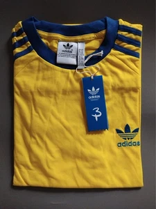 Adidas Men's T-Shirt Trefoil Logo Design Classic Short Sleeve Shirt - Picture 1 of 15