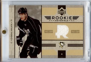 2006-07 Upper Deck Rookie Materials Evgeni Malkin Jersey RC Penguins - Picture 1 of 2