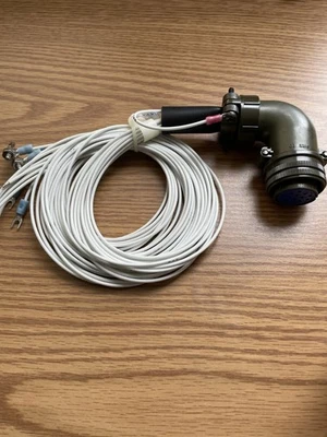 One circular DDK connector; MS3108B20-27S  14 pins with-20 back shell  & harness - Image 1 of 4