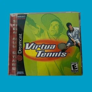 Virtua Tennis (Sega Dreamcast, 2000) Sega All Stars CIB completo - Foto 1 di 4
