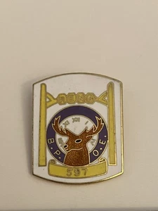 Pin de solapa Elks BPOE Reno 597 P107 - Imagen 1 de 4