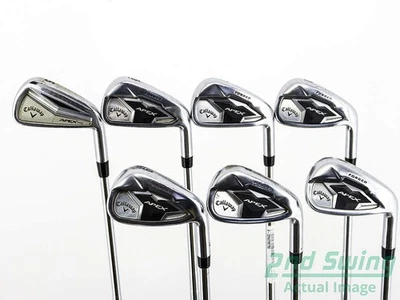 Callaway Apex 19 Iron Set 5-PW AW Steel Stiff Right +1/4" - Image 1 of 4