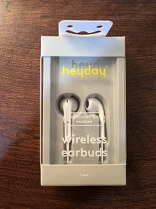 Wireless Bluetooth 5.2 Enabled Earbuds Heyday White - Photo 1 sur 6