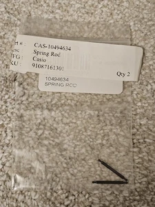 Genuine Casio MRG Spring Rods Brand New Sealed - Picture 1 of 1